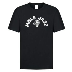 Mole Jazz T Shirt Retro Black Unisex Graphic Tee